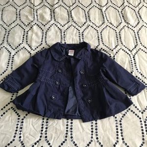 Gymboree Navy Blue Peacoat 12-24 Month
